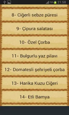 Bebekler İçin Yemek Tarifleri android App screenshot 3